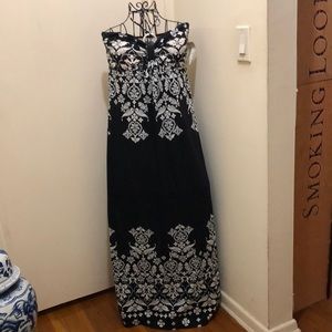 NWT Derek heart 🖤 halter maxi dress